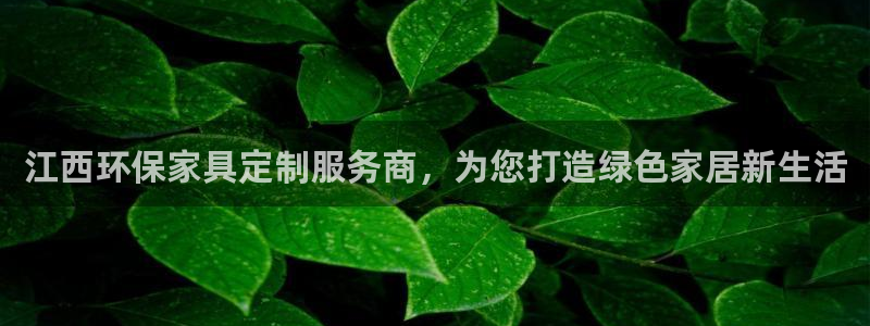 杏耀平台注册会员：江西环保家具定制服务商，为您打造绿色家居新